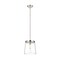 Z-Lite Callista 1 Light Pendant, Polished Nickel & Clear 3032P10-PN - alternate 1